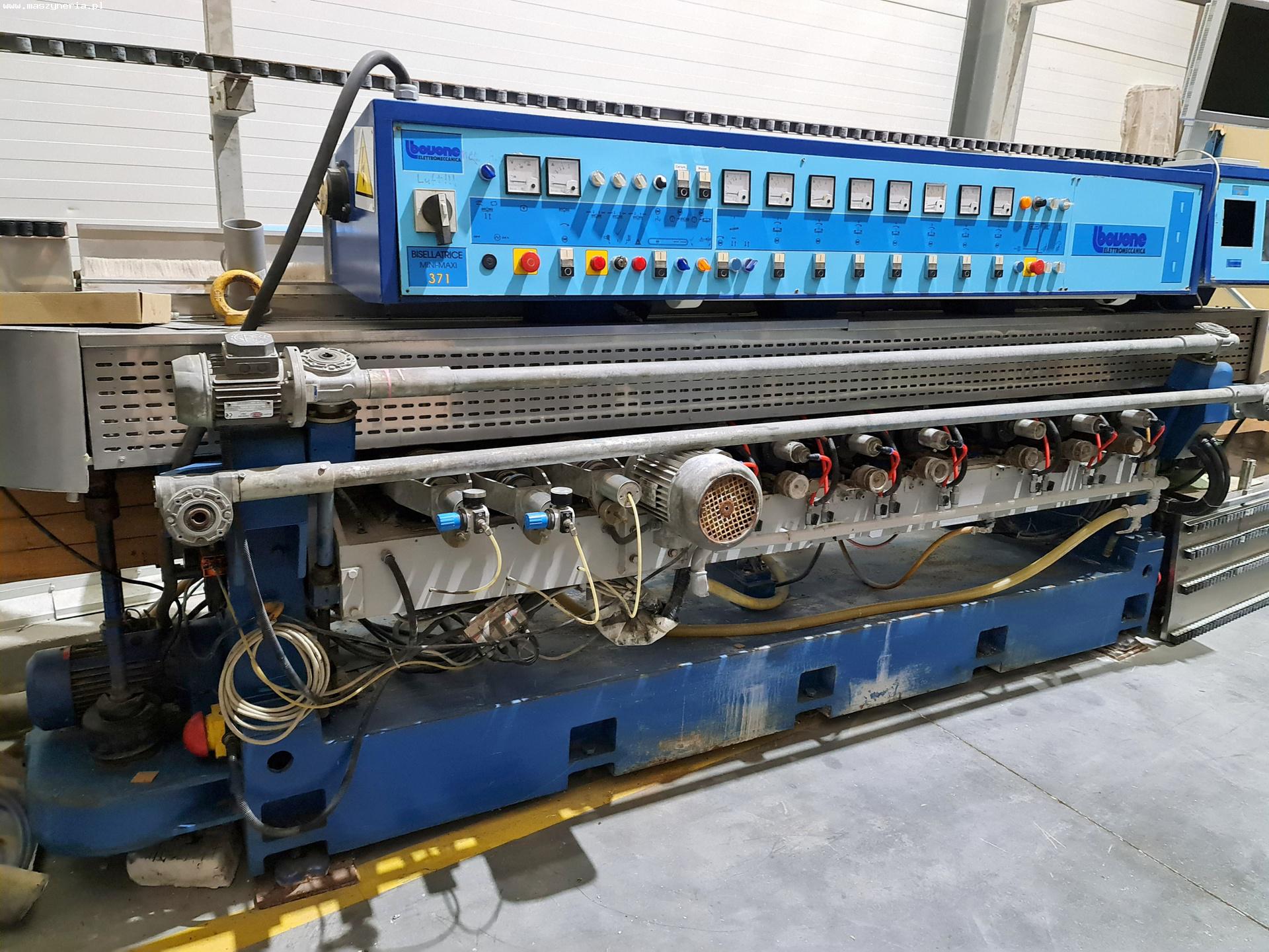 Bisellatrice rettilinea per vetro BOVONE MINI-MAXI 371 in vendita - foto 1